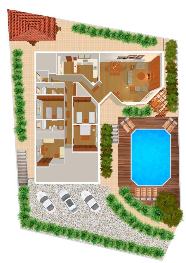 Colares Beach House, Pool Child Friendly Bagian luar foto