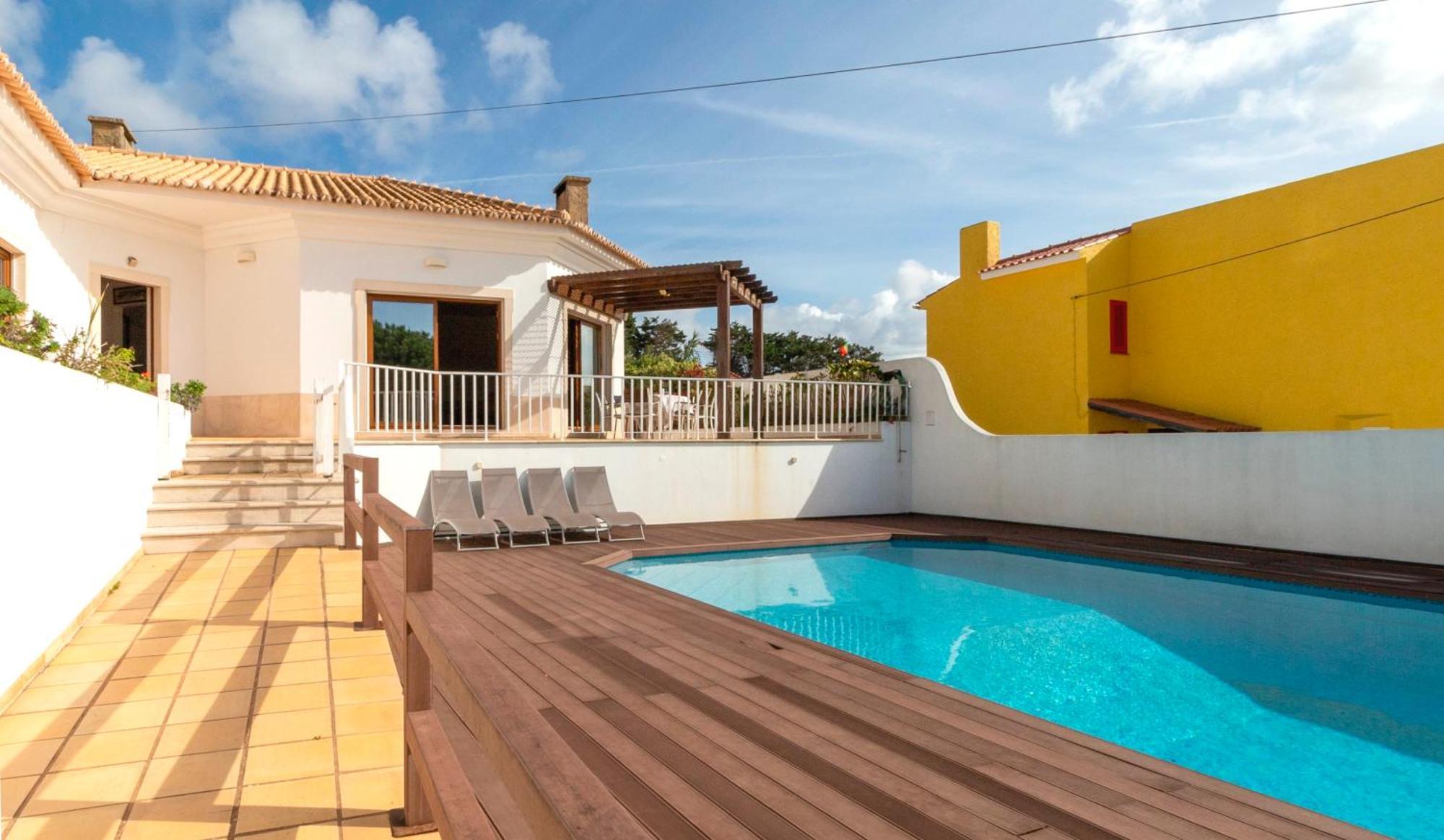 Colares Beach House, Pool Child Friendly Bagian luar foto