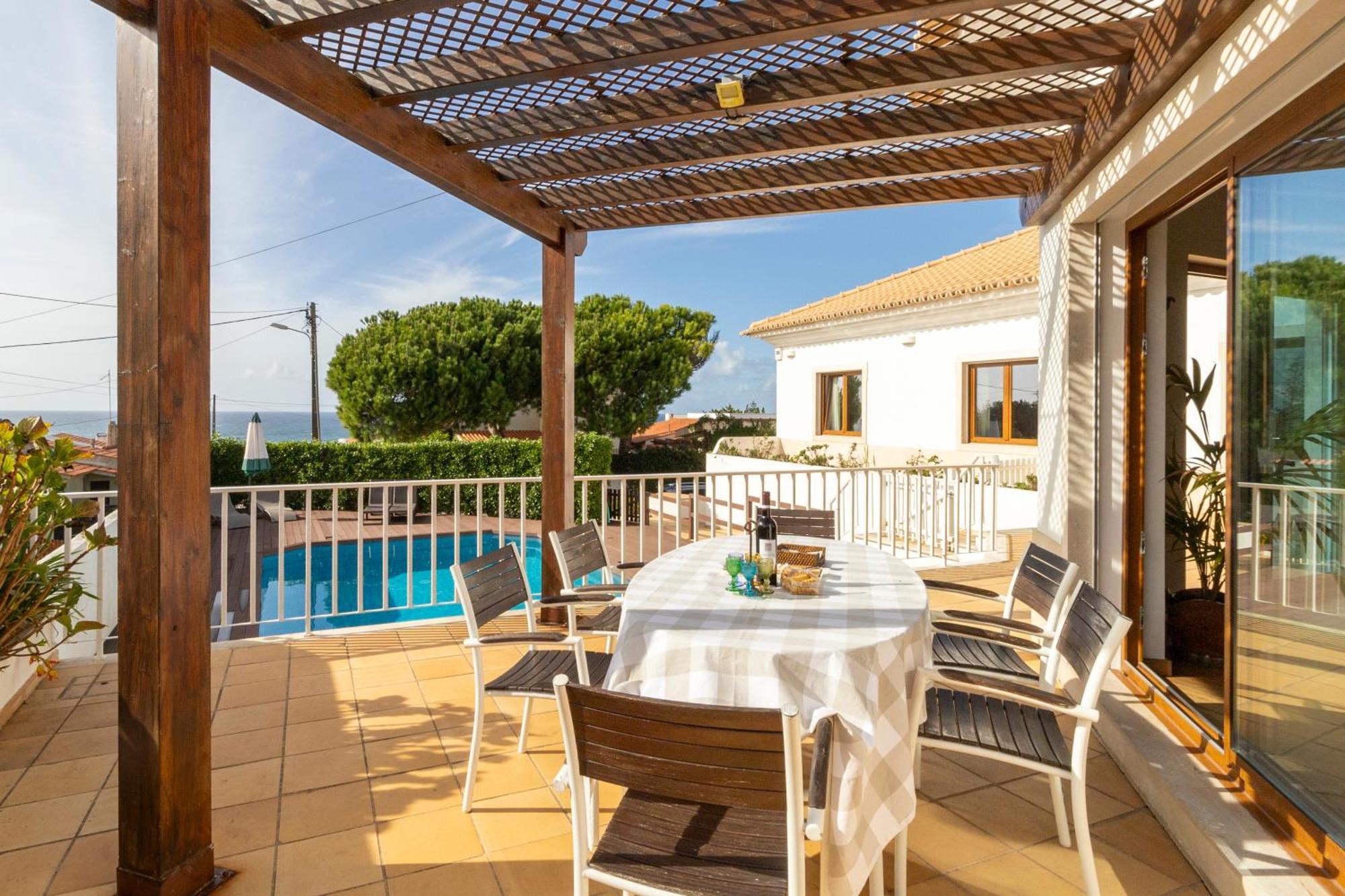 Colares Beach House, Pool Child Friendly Bagian luar foto