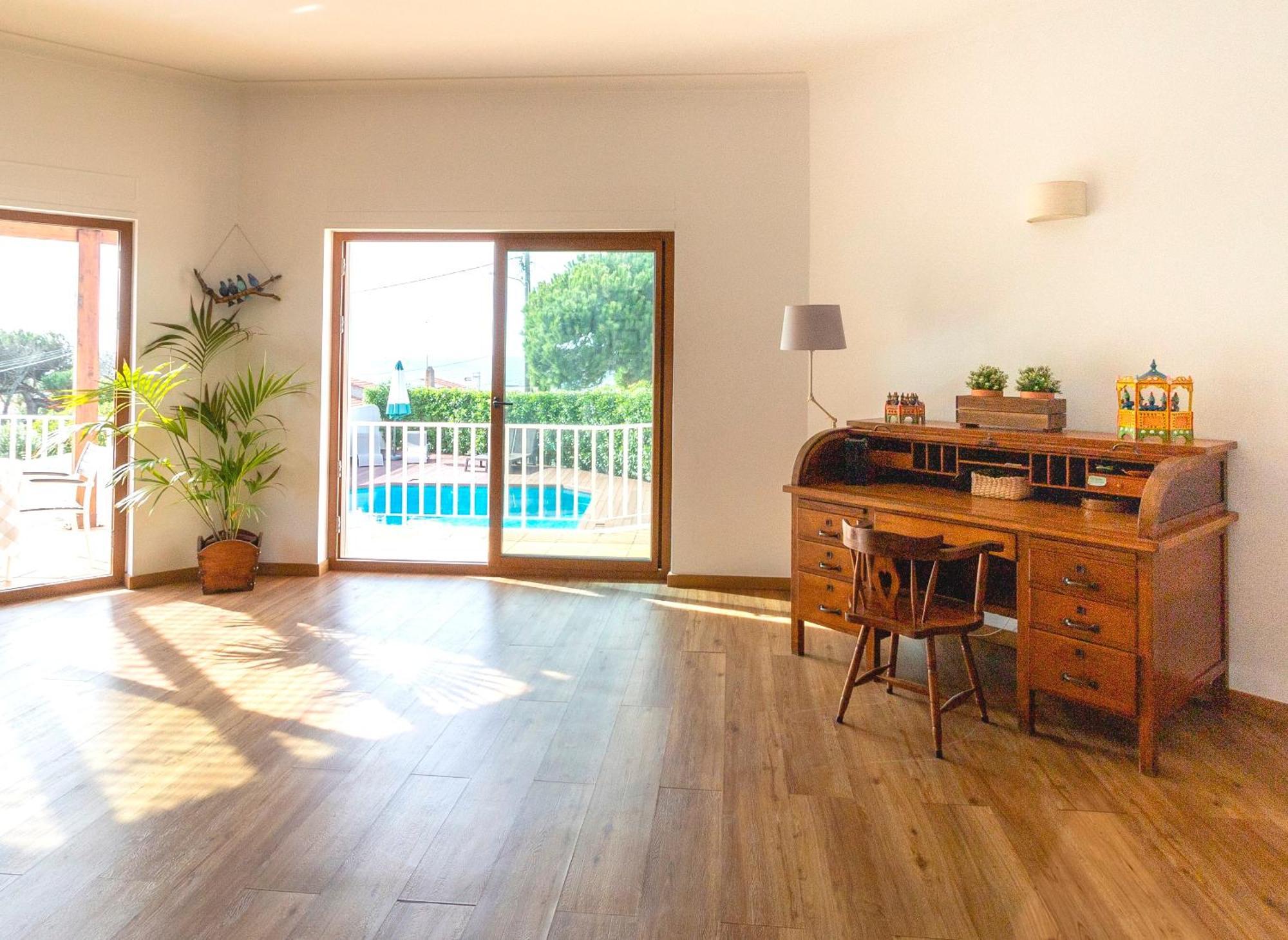 Colares Beach House, Pool Child Friendly Bagian luar foto