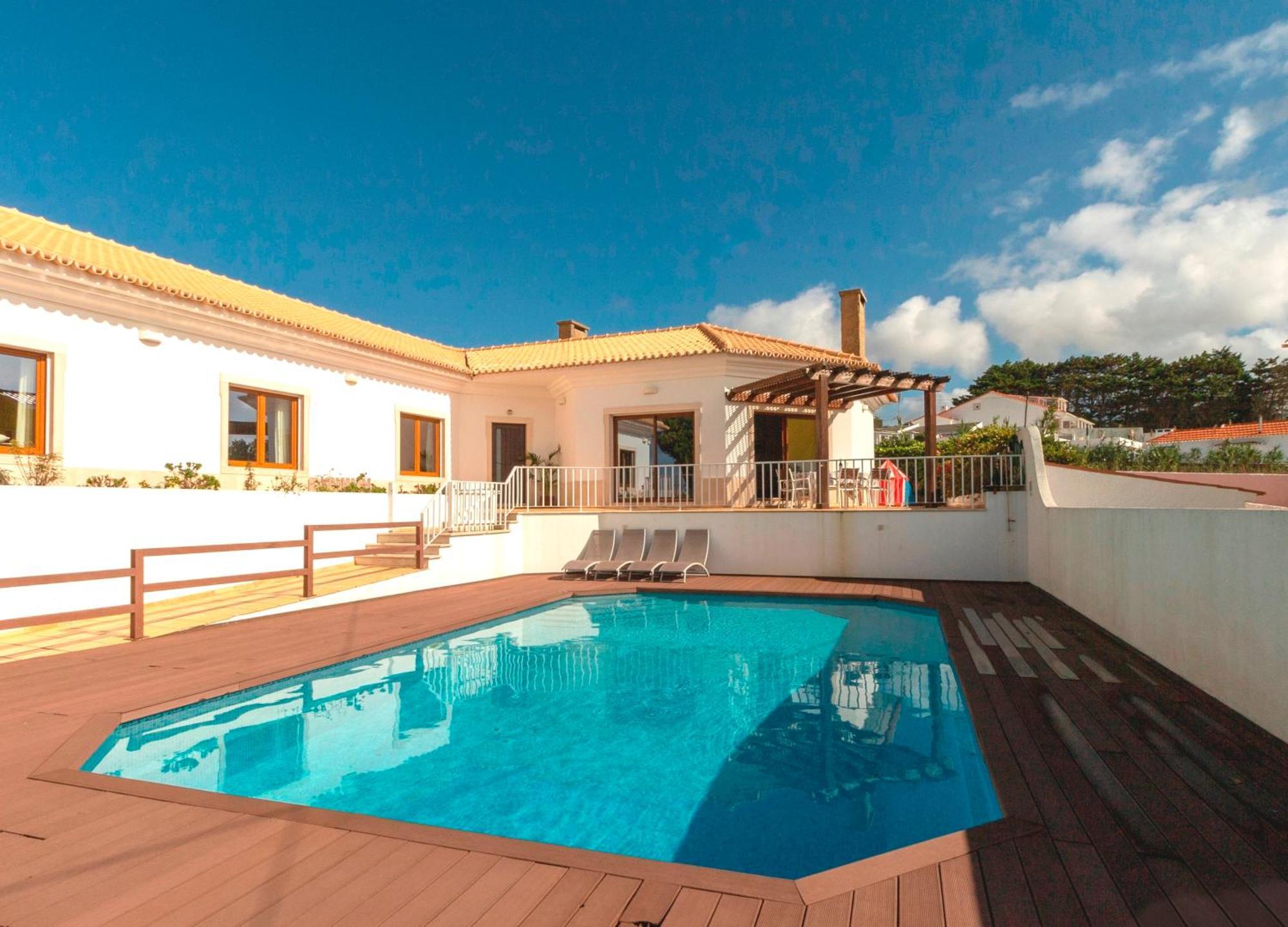 Colares Beach House, Pool Child Friendly Bagian luar foto